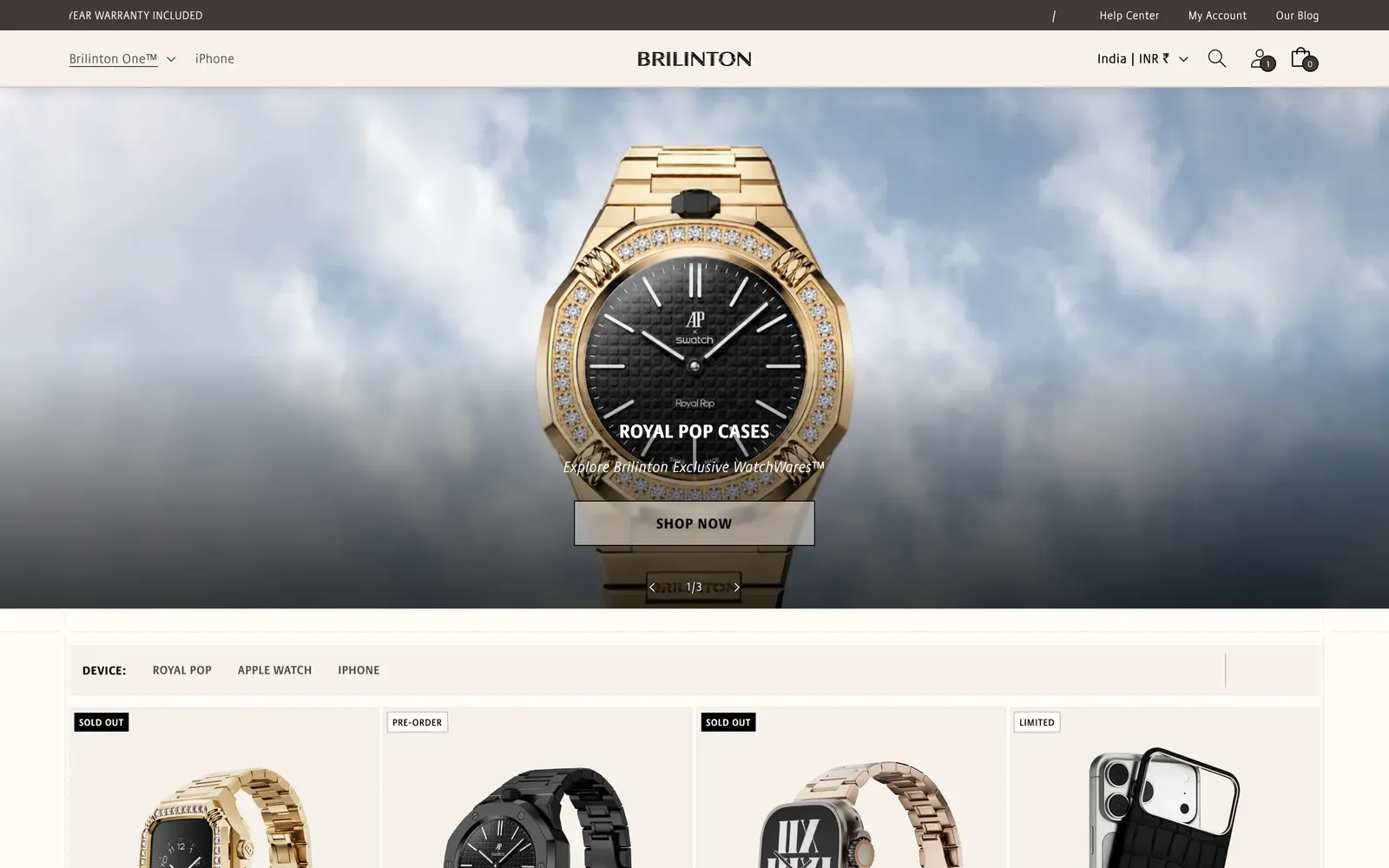 Brilinton storefront
