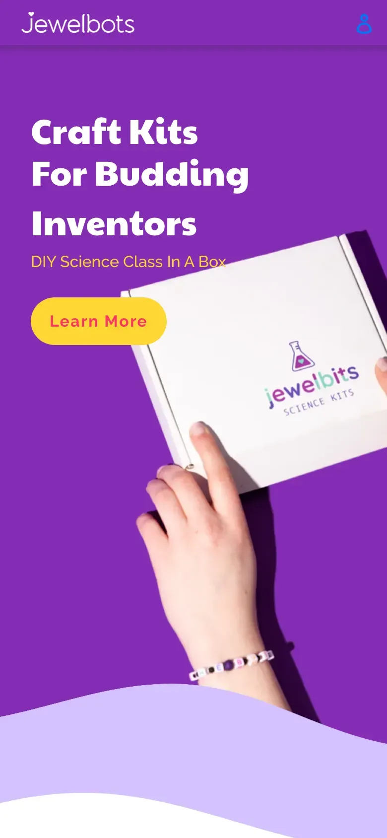 Jewelbots — the storefront on a phone