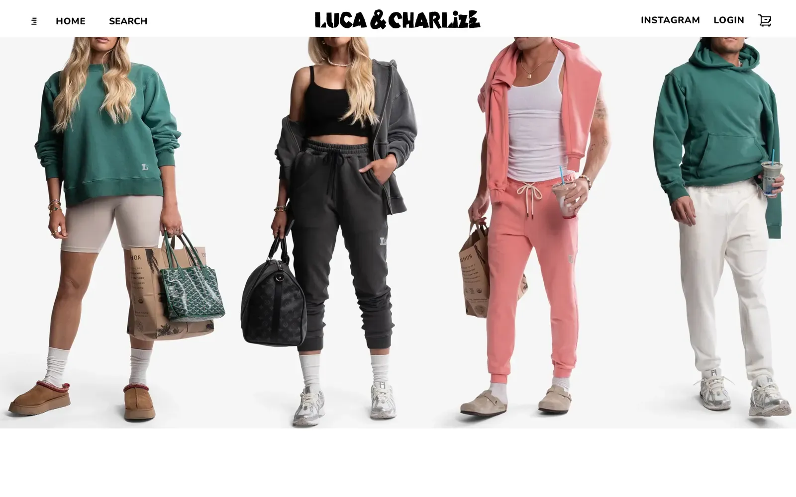 Luca & Charlize storefront